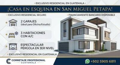casa en residenciales Ribera del rio san miguel petapa, guatemala