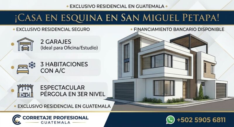 casa en residenciales Ribera del rio san miguel petapa, guatemala